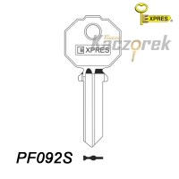 Expres 182 - klucz surowy mosiężny - PF092S